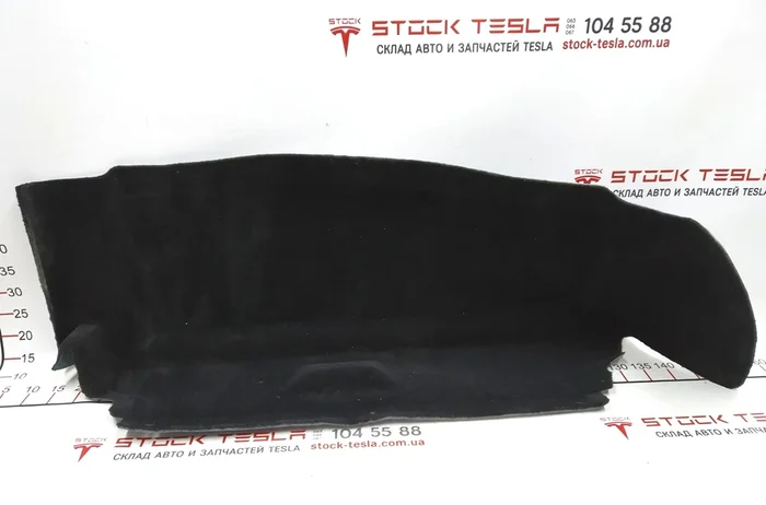 10 Оздоблення ніші багажного відсіку нижня текстиль Tesla model S, model S REST 1045210-00-B