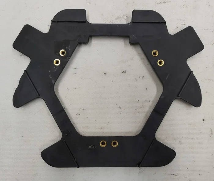 1 Накладка декоративна торцева інвертора двигуна REV01 Tesla S, model S REST 6009072-00-A