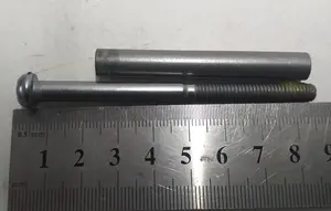 Болт кріплення спойлера з гільзою SCR M6-1X75.6-LOBE PH STL ZN-NI PATCH