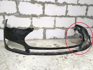 Бампер передній без парктроників PBSB (з пошкодженням) Tesla model S 1068758-00-A