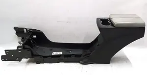 1 Центральна консоль у зборі (підлокітник GRAY LEATHER підстаканик PIANO BLK) без килимка та задньої панелі Tesla model S 1010249-00-A