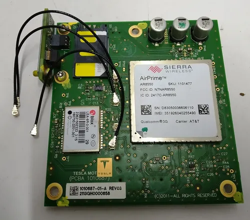 Modem US (3G) REV03-05 Tesla modèle S, modèle S REST, modèle X 1054968-01-B