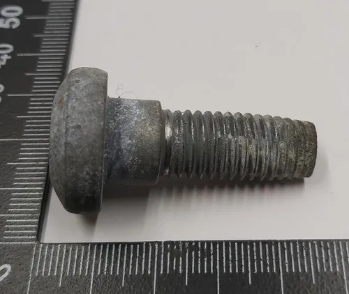 6 Bullone cintura di sicurezza fila 2 4,4 SPALLA, TESTA PAN M12 x 1,75 x 37,75 Tesla modello S, modello S REST 1013031-00-B