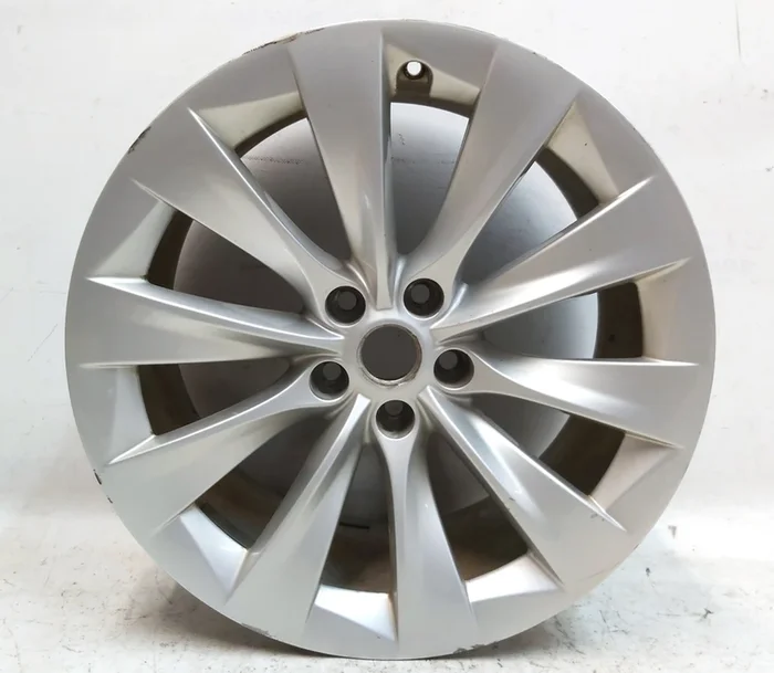 Bakfälg 20X9.5 ET40 - GRÅ SLIPSTREAM skadad Tesla modell X 1065204-02-B