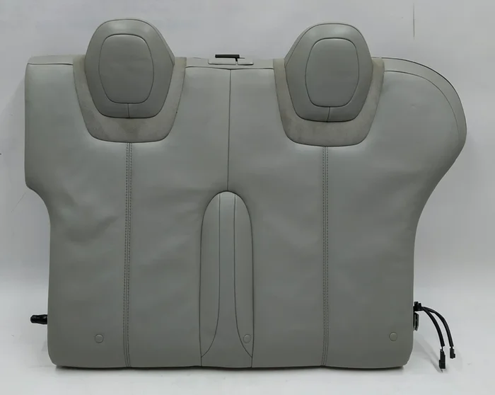 1 Sæderyglæn 2. række dobbelt PERF GRÅ (opvarmet) Tesla model S, model S REST 1030481-04-A