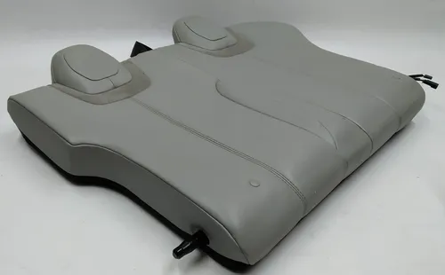 1 Sæderyglæn 2. række dobbelt PERF GRÅ (opvarmet) Tesla model S, model S REST 1030481-04-A