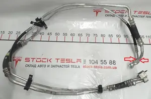 7 Трубопровід кондиціонера R134A з пошкодженням Tesla model X 1032423-00-E