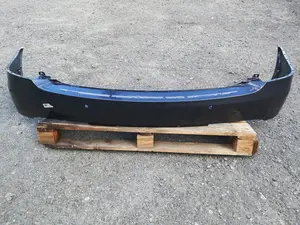 Бампер задній під 6 парктроніків PMNG з кронштейнами парктроніків з пошкодженням Tesla model X 1034804-S0-A