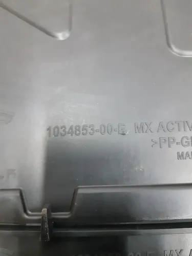 7 구멍 및 드라이브 어셈블리가 있는 본체 중앙 공기 흡입구 NEW Tesla 모델 X 1034850-00-F