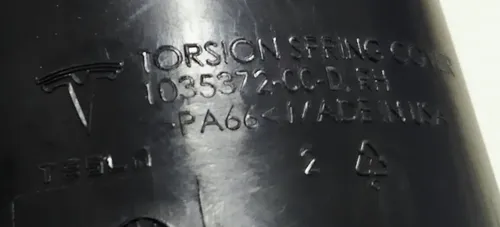 13 Накладка пружини правої підйомної задніх дверей Tesla Model X 1035372-00-D