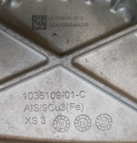 Le couvercle avant (Pan) du moteur avant 1035000 Tesla Model S Rest, modèle X 1036109-01-C