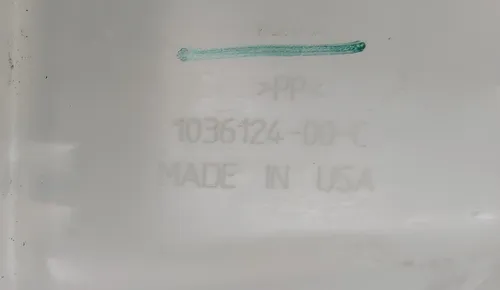 1 Zbiornik wyrównawczy płynu chłodzącego AWD Tesla model S, model S REST, model X 1036124-00-D