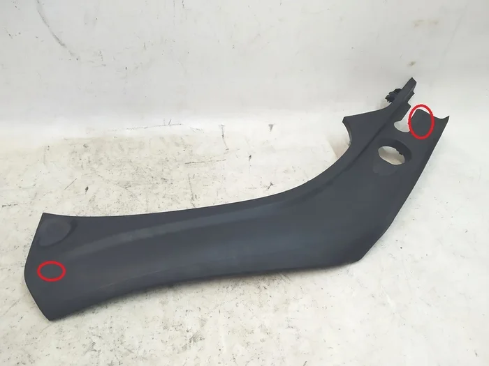 Plastic bak onder de motorkap links (schade) Tesla Model X 1036236-00-G