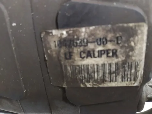 1 Étrier de frein avant gauche BREMBO avec plaquettes Tesla Model S, Model S REST, Model X 1042639-00-D, 1007794-00-C