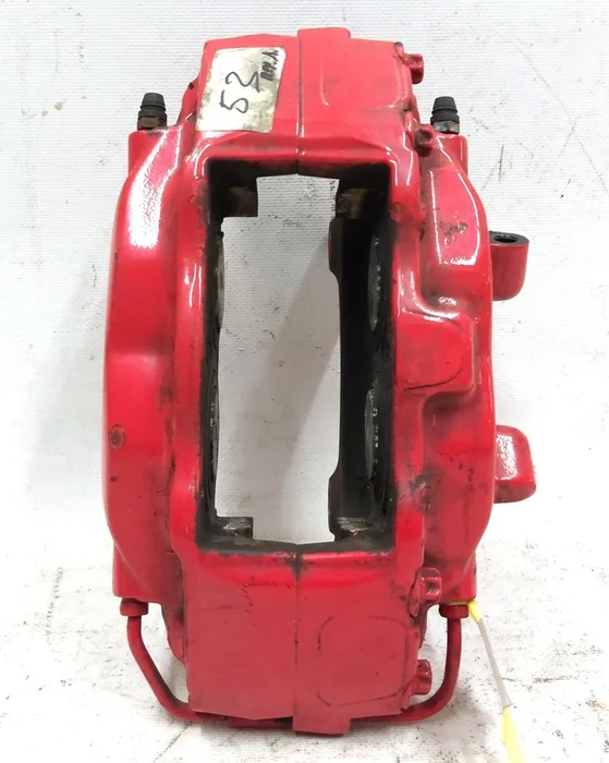 1 Супорт гальмівний передній лівий BREMBO PERFOM червоний без гальмівних колодок Tesla Model S, Model S REST, Model X 1007794-01-D, 1042639-00