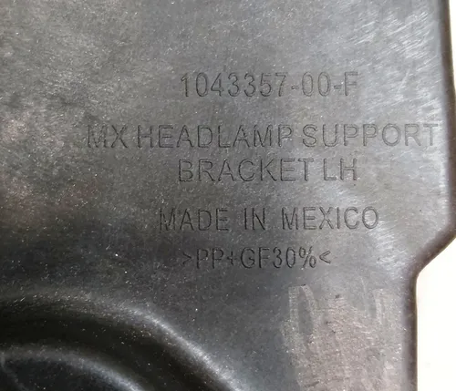 Hauptscheinwerferhalterung links (Schacht) Tesla Model X 1043357-00-F