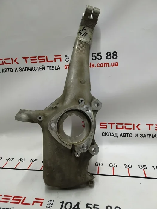1 Кулак поворотний передній лівий (Цапфа) RWD AWD Tesla Model 3, Model 3 Jan 2024 1044311-00-E
