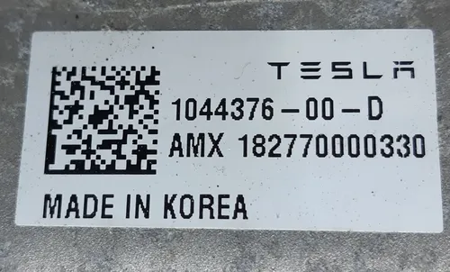 2 Стакан опорний амортізатора правого (пружинного) Tesla Model 3, Model Y 1044376-00-D