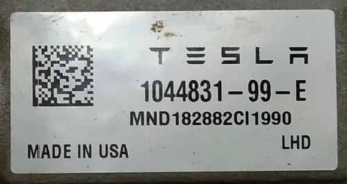 1 Lenkgetriebe Tesla Modell 3 1044831-00-F