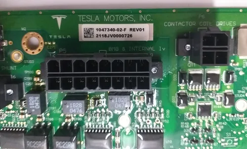 30 Řídicí deska hlavní baterie BMS REV01 Tesla model S REST, Tesla model X 1047340-02-F