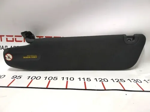 Sun visor right PROV BLK Tesla model S REST 1050620-04-A