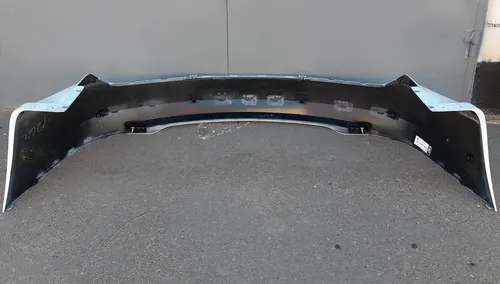 1 Бампер задній під 6 парктроніків з кронштейнами PPSW білий (з пошкодженням) Tesla model S REST 1057319-S3-A