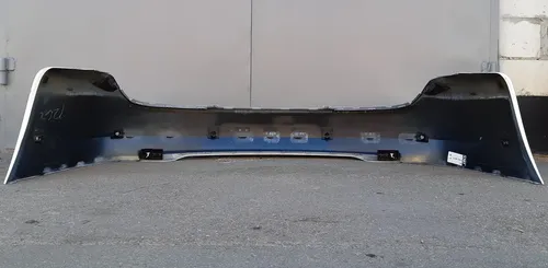 1 Бампер задній під 6 парктроніків з кронштейнами PPSW білий (з пошкодженням) Tesla model S REST 1057319-S3-A