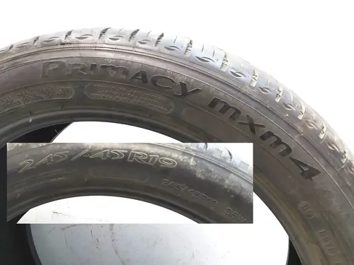 Pneu 245/45R19 MICHELIN PRIMACY MXM4 (3,70 mm) Tesla Modelo S 1065205-00-A