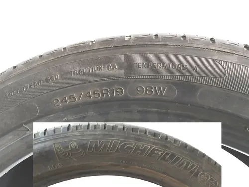 Pneu 245/45R19 MICHELIN PRIMACY MXM4 (3,70 mm) Tesla Modelo S 1065205-00-A