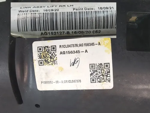 Каркас нижньої частини водійського сидіння в зборі AG156345-A Tesla Model X 1066552-00-G