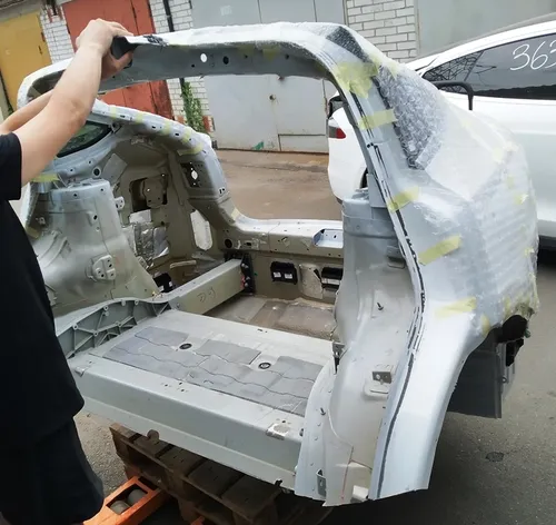 Комплект задніх кузовних панелей (задня частина) у зборі Tesla model X 1069463-S0-B