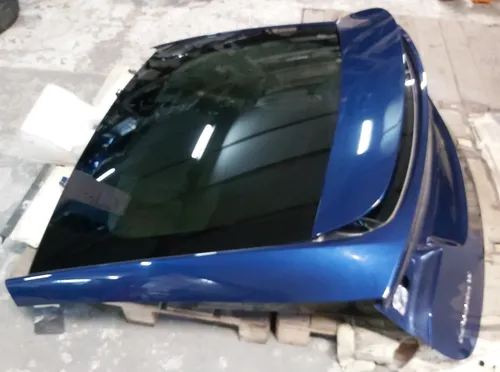 Bagagerumsdæksel (lyada) PPSB med glas, spoiler, hængsler, Tesla model X emblemer 1069546-E0-A