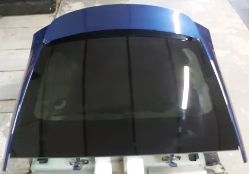 Bagagerumsdæksel (lyada) PPSB med glas, spoiler, hængsler, Tesla model X emblemer 1069546-E0-A