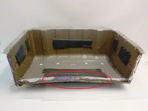 Задня кишеня кузова з пошкодженням Tesla Model 3, Model 3 Jan 2024 1095966-S0-A 1776527-S0-A