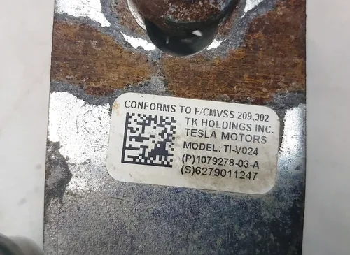 前排乘客安全带 Tesla model S REST 1079278