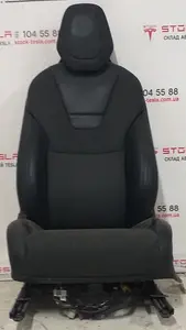 Fotel kierowcy z pamięcią pozycji, bez poduszki, centralka, czujnik obecności X TXT SEAT (GEN 3) Tesla model S REST 1105947-02-B