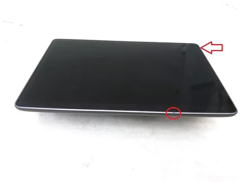 L'affichage Tangcrin avec des dommages à l'écran de l'écran, les bulles d'air Tesla Modèle 3, modèle Y 1089543-00-H