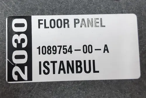 Панель підлоги (2-й ряд сидінь 7 місць) Tesla model X 1089754-00-D