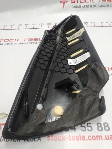 2 1096027-01-I Sittdyna andra raden vänster (PUR BLK) Tesla modell 3 1096027-01-I