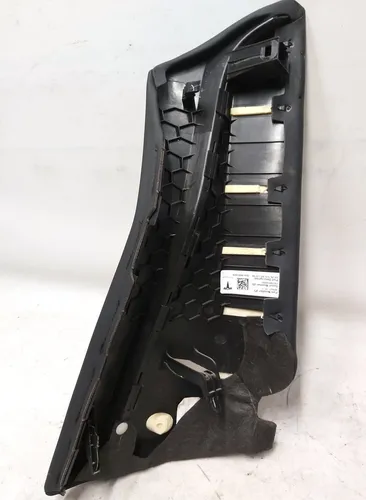 1096027-01-I Sittdyna andra raden vänster (PUR BLK) Tesla modell 3 1096027-01-I