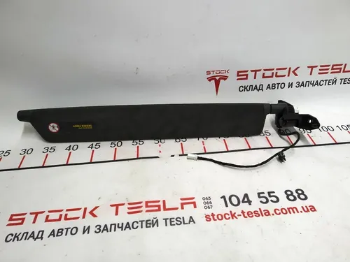 1 Козирок сонцезахисний лівий UL BLK US Tesla model X 1108417-86-E