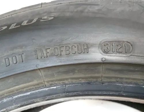 Däck 255/45 ZR19 104W XL 19AS CONTINENTAL EXTREME 5,81 mm data 31/21 Tesla modell Y 1188211-00-B