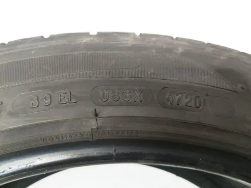 轮胎235/45R18 98W额外的负载米其林米其林MXM4 T1 2.7毫米数据47/20维修特斯拉型号3 1234215-00-a