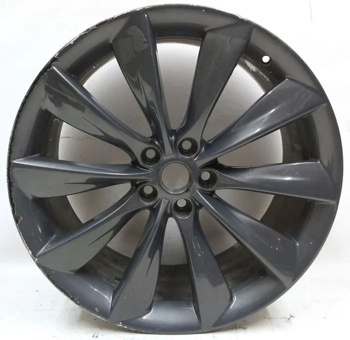 Tarcza koła GREY TURBINE 21x8,5 J z uszkodzeniem Tesla model S, model S REST 1054042-00-B