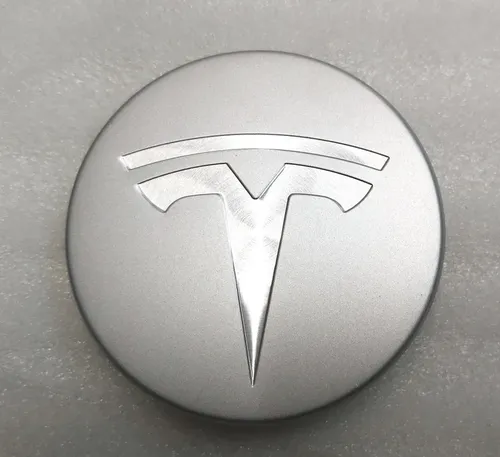 Ковпачок центральний колісного диска 58mm SILVER (комплект 4 штуки) Tesla all models 6005879