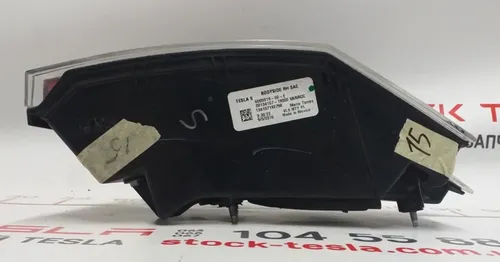 Ліхтар правий зовнішній (USA) неробочий Tesla model S, model S REST 6005919-00-G