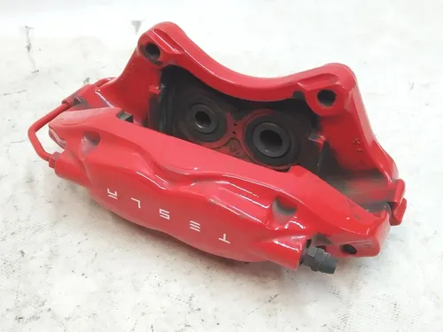 Супорт гальмівний задній лівий BREMBO PERF (ITALY) червоний Tesla Model S, Model S REST, Model X 1007888-01, 1078541-01