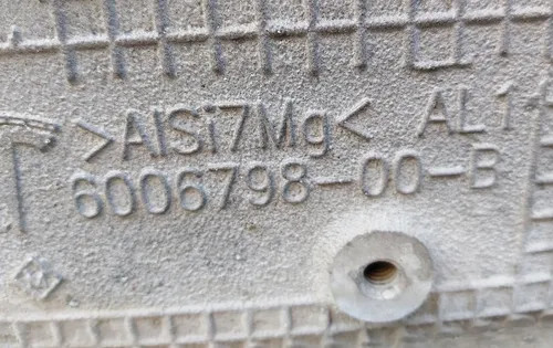 Чверть задня ліва стакан внутрішня частина з фрагментом даху RWD Tesla model S, model S REST 1024368-S0-A