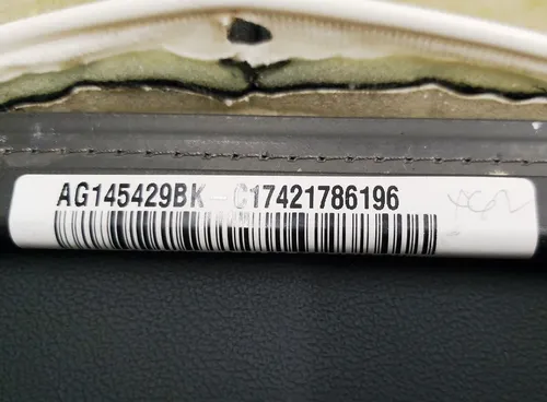 4 Обшивка сидіння пасажирського низу BASE BLACK GEN 1 Tesla model S, model S REST 1013089-01-C