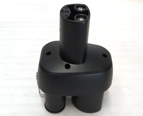 Адаптер зарядки универсальный (2 в 1) AC-50A DC 250kW 1000V 400A CCS2 59mm Tesla all models CCS2 AC DC